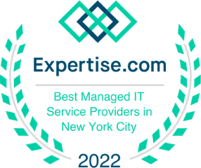 Reviews & Awards 5 ny nyc managed service providers 2022 transparent